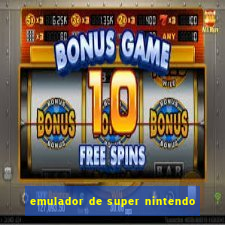 emulador de super nintendo